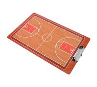 UPKOCH Pizarra Estrategia de Baloncesto para Entrenadores, Tablero de Baloncesto Borrable de PVC para Entrenamiento de Estrategias y Planes de Juego, Carpeta de Entrenador Portátil, 40 x 40 cm