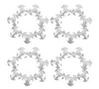 UPKOCH Placas Metálicas de Escamas Medievales 50 Pzs Plata para Roleplay y Cosplay de Caballeros Medievales