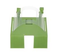 UPKOCH Plataforma Gancho de Doble con Tortugas Antideslizante Rampa y Colgante Plástico Verde Adecuado Descanso al para Tanque para Reptiles Sol Exteriores