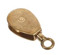 UPKOCH Polea De Latón Marino para Asta De Bandera Polea Marina Rodamiento y Silencioso Accesorio para Cuerda De Barco