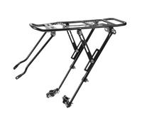 UPKOCH Portabultos Bicicleta Trasero Ajustable de Aleación de Aluminio Soporte para Carga Trasera Compatible con Bicicletas de Montaña y Carretera