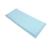 UPKOCH Protector de Pared Acolchado Autoadhesivo para Paneles Suaves Anticolisión para Habitaciones Infantiles Guarderías y de Fácil de Limpiar y Desmontar Diseño Minimalista Azul