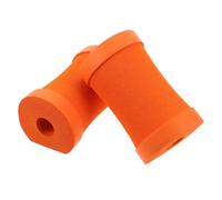 UPKOCH Protectores Acolchados para Manos y Articulaciones 3D Naranja, Antideslizantes para Ejercicios, Tabla de Flexiones y Yoga, Almohadillas Deportivas Unisex para Gimnasio