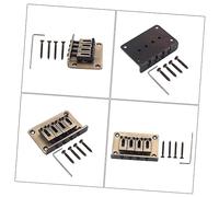 UPKOCH Puente De Guitarra De 4 Cuerdas Bajo Para Ukelele Cordal De Puente Ga910 Llave Allen y Tornillos