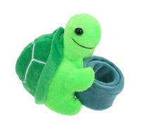 UPKOCH Pulsera de de Peluche Tortuga Verde Muñeco de Peluche Suave para Divertido para Fiesta y Brazalete de Animal de Felpa Cómodo y Atractivo