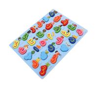 UPKOCH Puzzle Montessori Árabe de Madera para Reconocimiento y Asociación de Letras Juguete Educativo Islámico para Aprendizaje del Pequeños y Preescolares Diseño Seguro y Portátil