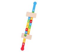 UPKOCH Regla De Números De Madera Educativa para Niños, 10 Piezas, Juguete Montessori para Aprender Matemáticas, Desarrollo De Inteligencia Matemática, Uso Escolar y Doméstico