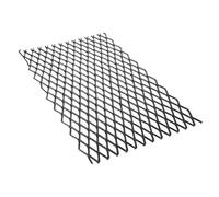 UPKOCH Rejilla de Acero Negro para Chimenea y Barbacoa, Accesorio Resistente a Altas Temperaturas, Fácil de Limpiar, Adecuado para Cocinar Leña en Casa