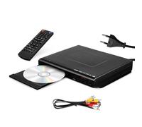 UPKOCH Reproductor De DVD Portátil Compacto para Niños con Sistema Estéreo HD Reproductor De CD Fácil De Usar con Enchufe De UE para Entretenimiento En Casa