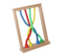 UPKOCH Rompecabezas De Cuerda De Madera para Niño Niña Juguete Educativo De Desarrollo Cognitivo Estimula Habilidades De Resolución De Problemas y Pensamiento Lógico para Infantiles