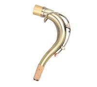 UPKOCH Saxophone Bend Neck Accessories Para Saxofón Repuesto De Cuello De Latón De Doble Color Compatible Saxofonistas Práctico y Resistente La Deformación Estilo Antiguo