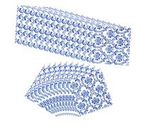 UPKOCH Servilletas de Papel para Banquetes y Fiestas Diseño Impreso Delicado, 80 Hojas Decorativas Seguras Ideales para Cenas y Entretenimiento Diario