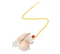 UPKOCH Silbato de Caracola Natural para Disfrute Musical y Belleza Natural de 9-10 Cm Color Aleatorio Adecuado para Relajación y Actividades al Aire Libre