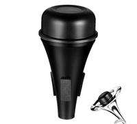 UPKOCH Silenciador Para Trompeta Sordina Recta De Plástico Negro Para Práctica De Trompeta Silenciador De Rendimiento Para Aprendizaje Musical