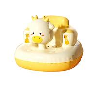 UPKOCH Silla Inflable Para Niños Respaldo Plegable Portátil, Asiento De Baño De Pvc Resistente Para Ñiño, Comfort Seguro Para Aprender a Sentarse, Adecuado Para Baño y Juegos Infantiles