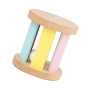 UPKOCH Sonajero de Madera Montessori para Recién Nacidos, Juguete Musical Sensorial para Bebés, Tamaño Pequeño, Entrenamiento Mano-ojo y Desarrollo Psicomotriz,