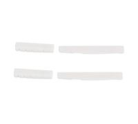 UPKOCH Soporte para Guitarra 2 Juegos de Tuercas para Guitarra Acústica Tuercas de Repuesto para Cejuela de Guitarra de Hueso Tuercas Blancas