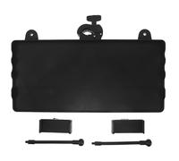 UPKOCH Soporte para Micrófono Abrazadera Ajustable, Bandeja de Plástico Extendida para Partituras y Teléfono, Accesorio Multipropósito para Estudio, Karaoke y Conciertos en Casa