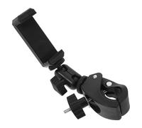 UPKOCH Soporte Para Partituras De Clarinete Clip Metálico Ajustable 360°, Lira Multifuncional Compatible Teléfonos De 4,5 a 7 Pulgadas, Accesorio Portátil Para Músicos De Viento