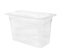 UPKOCH Sous Vide - Recipiente transparente de 6 litros con tapa hermética y mango ergonómico para cocción a baja temperatura y almacenamiento de cocina