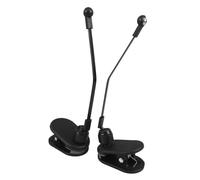 UPKOCH Sujetapáginas Para Piano Antideslizante Metálico, Pinzas Para De Tamaño Pequeño, Paquete De 2 Unidades Negras Para Partituras y Libros De Música, Accesorio Portátil Para Músicos