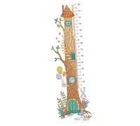 UPKOCH Tabla de Crecimiento Infantil de PVC Autoadhesiva para Niños y Niñas, Pegatina Decorativa para Puertas y Muebles, Medidor de Estatura y Colgante