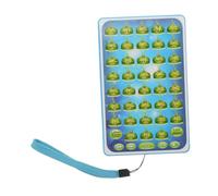 UPKOCH Tableta de Aprendizaje Infantil Alfabeto Árabe, Juguete Educativo para Bebés, Tamaño Mediano, Color Azul, Máquina de Aprendizaje de Idiomas, Desarrollo Cognitivo, para Educación