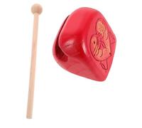UPKOCH Tambor de Percusión para Adultos con Martillo Instrumento Musical de Pescado con Sonido Auténtico y Resonante para Expresión Creativa y Técnicas Diversas