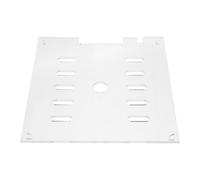 UPKOCH Tapa de Acrílico Transparente para Pecera 20x20 Cm, Cubierta Antisaltos Ligera y Resistente, Panel Superior con Orificio, Accesorio para Acuario, Adecuado para Peces, Tortugas