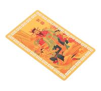 UPKOCH Tarjeta Amuleto Tradicional Año Dragón Ligera y Decorativa Protección Auspiciosa para Suerte y Riqueza Regalo Cultural Chino para Familia y Amigos