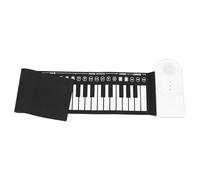 UPKOCH Teclado de Piano Enrollable de Silicona de 49 Teclas Plegable y Portátil para Principiantes Teclado Eléctrico Flexible para Aprendizaje y Práctica en Viaje