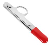 UPKOCH Tijeras para Recortar Hilos y Bordados de Costura de Acero Inoxidable Diseño en Forma de V, Mango Cómodo y Portátil en Casa y Manualidades