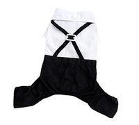 UPKOCH Traje De Perro Elegante para Boda Monos para Mascotas Pajarita Ropa Formal para Perros Traje De Boda para Esmoquin De Prendas para Mascotas