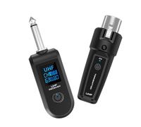 UPKOCH transmisor de audio gradilla de tubos de ensayo de escalera mango B8000 transmisor audio inalámbrico receptor guitarra inalámbrico inalámbrico de graves accesorios de bajo