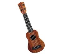 UPKOCH Ukelele Juguete Infantil para Instrumento Musical Educativo con Diseño Realista para Iniciación Musical y Decoración Color Madera