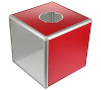 UPKOCH Urna Color Aleatorio Multifunción Electoral de Aleación de Diseño Decorativo y Resistente Varios estilos para Donaciones en Reuniones y Seguros Varios estilos