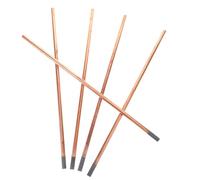 UPKOCH Varillas de Carbón para Ranurado Revestidas de Cobre 5 Piezas, Herramientas de Reparación de Automóviles para Soldadura de Abolladuras, Corte y Ranurado de Metal, Equipo