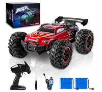 Uplayteck Coche Teledirigido, Coche RC Todoterreno a Escala 1:18, 2WD, 20 Km/h Alta Velocidad RC Buggy, 2.4 GHz Coche Teledirigido con Batería Recargable, Coche Radiocontrol para Niños y Adultos