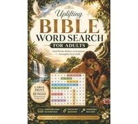 Uplifting Bible Word Search for Adults & Seniors: Bible Word Search for Adults Large Print Christian Puzzles with Bible Verses, Mindful Reflection ... Peaceful Faith-Based Activities for Seniors