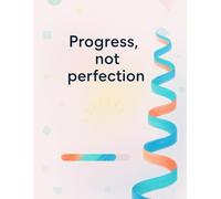 Uplifting - Progress not perfection Journal - 90 GSM - 200 Pages - Paperback