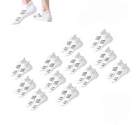 Upliftjoys - Calcetines deportivos unisex de corte bajo que no se ven, calcetines Upliftjoys, tobilleros, cortos, antideslizantes, atléticos, correr, hombres y mujeres, 12 piezas-B, Altoa única