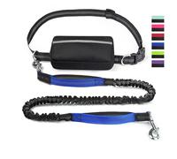 Upliftjoys Dog Leash, Upliftjoys Hands Free Dog, Dual Padded Handles Running Leashs, Removable Zipper Pouch, for Medium and Large Dogs, Design for Walking Hiking (C#4)