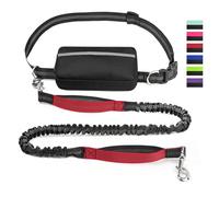 Upliftjoys Dog Leash, Upliftjoys Hands Free Dog, Dual Padded Handles Running Leashs, Removable Zipper Pouch, for Medium and Large Dogs, Design for Walking Hiking (C#6)