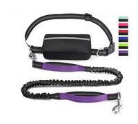 Upliftjoys Dog Leash, Upliftjoys Hands Free Dog, Dual Padded Handles Running Leashs, Removable Zipper Pouch, for Medium and Large Dogs, Design for Walking Hiking (C#1)