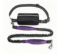 Upliftjoys Dog Leash, Upliftjoys Hands Free Dog Leash with Zipper Pouch, Reflective Design for Outdoor and Daily Walks for Medium and LargeDog(A)