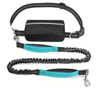 Upliftjoys Hands Free Dog Leash with Zipper Pouch, Upliftjoys Dog Leash, Dual Padded Handles Running Leashs, Retractable Dogs Leashes for Small&Large Dogs(#Blue A,1 Leash)