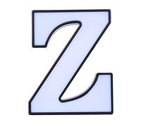 Uplory 26 English Alphabet Light, LED Alphabet Night Lamp Letter Shape Decoration Light Birthday Party Home Decor White ABS Material,for Birthday Propose Confession (Z)