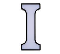 Uplory 26 English Alphabet Light, LED Alphabet Night Lamp Letter Shape Decoration Light Birthday Party Home Decor White ABS Material,for Birthday Propose Confession (I)