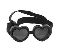 Uplory Dog Sunglasses, Adjustable Head Heart Shape Anti-Fog Windproof Anti-Ultraviolet Goggles for Pet Dogs