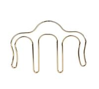 Uplory Music Note Clip,2pcs, Lightweight Page Holder,Black Silver Gold Rose Gold,For Musicians And Performance Elegant Piano Players,M Type Iron Lightweight (Gold)